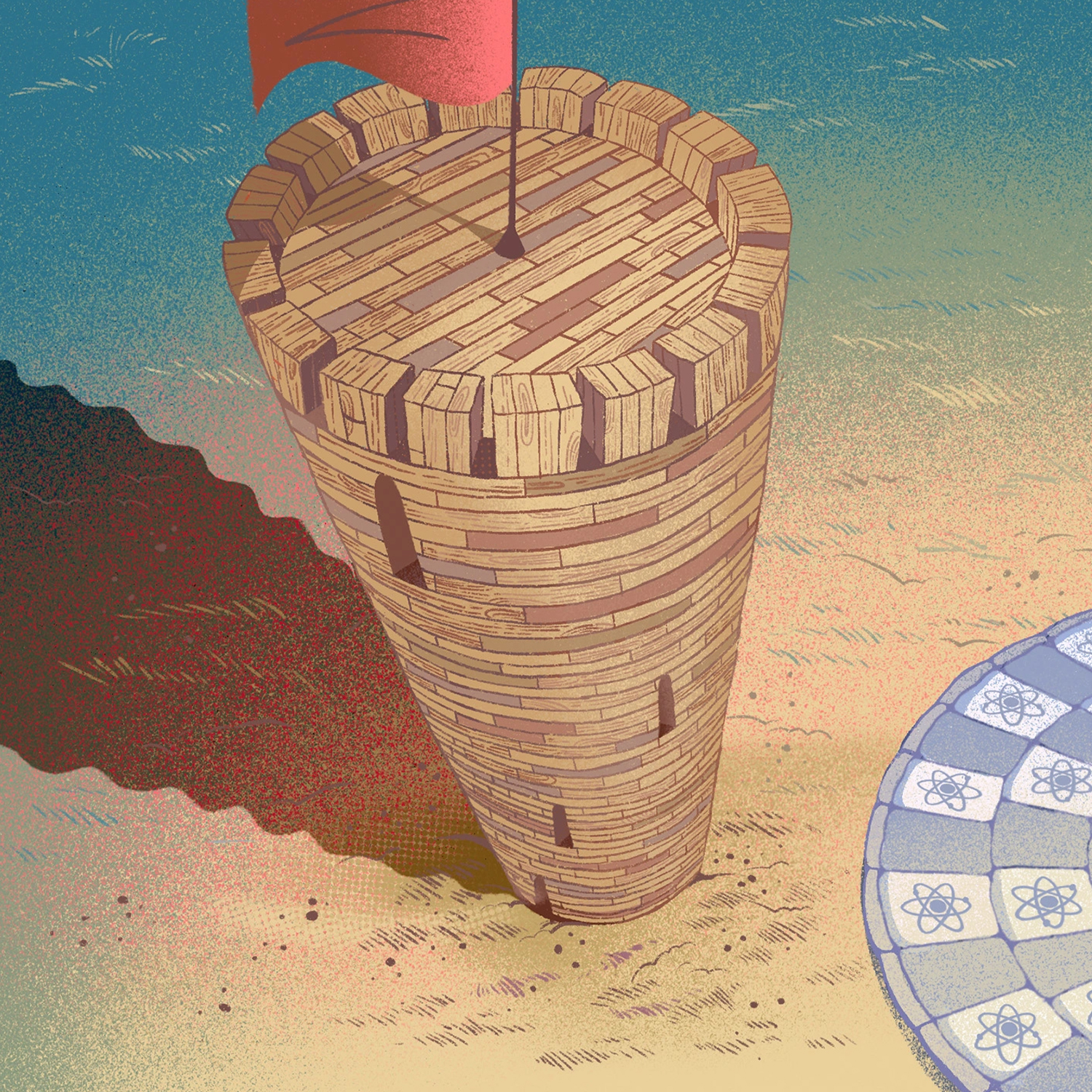 A New Quantum Math of Cryptography