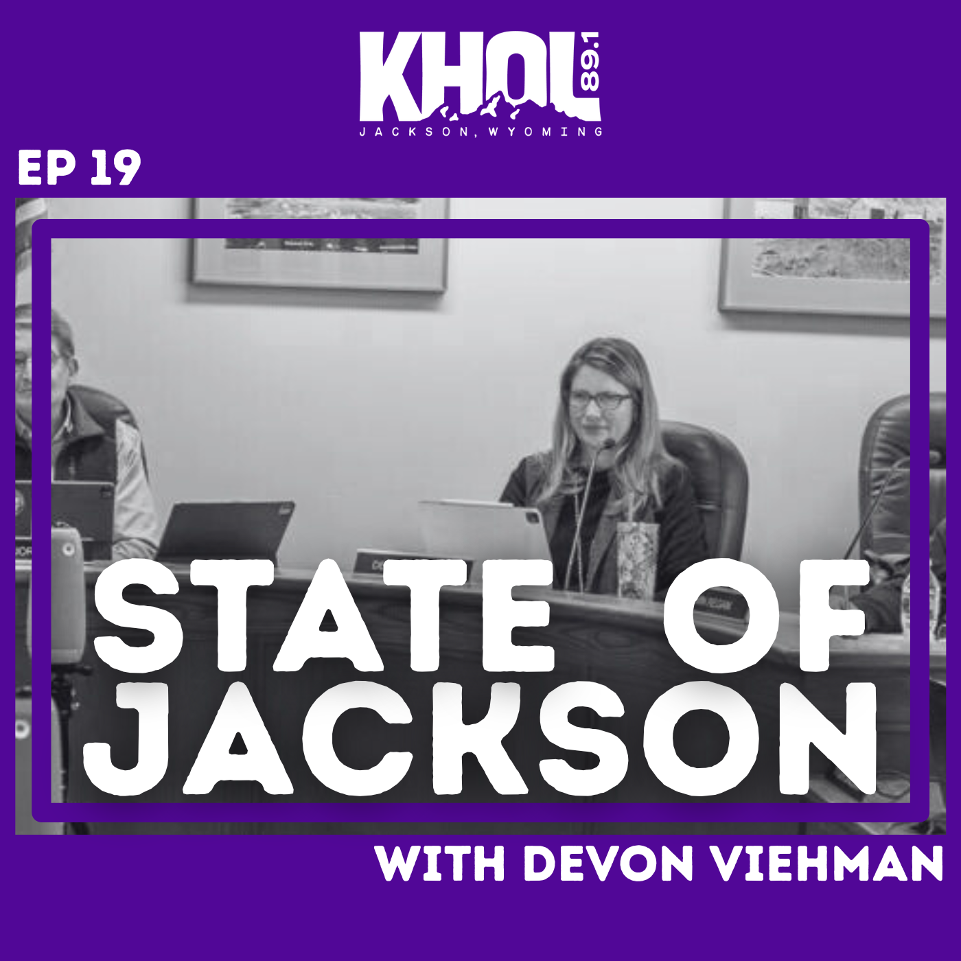 Devon Viehman takes a seat at the Town Council table episode artwork