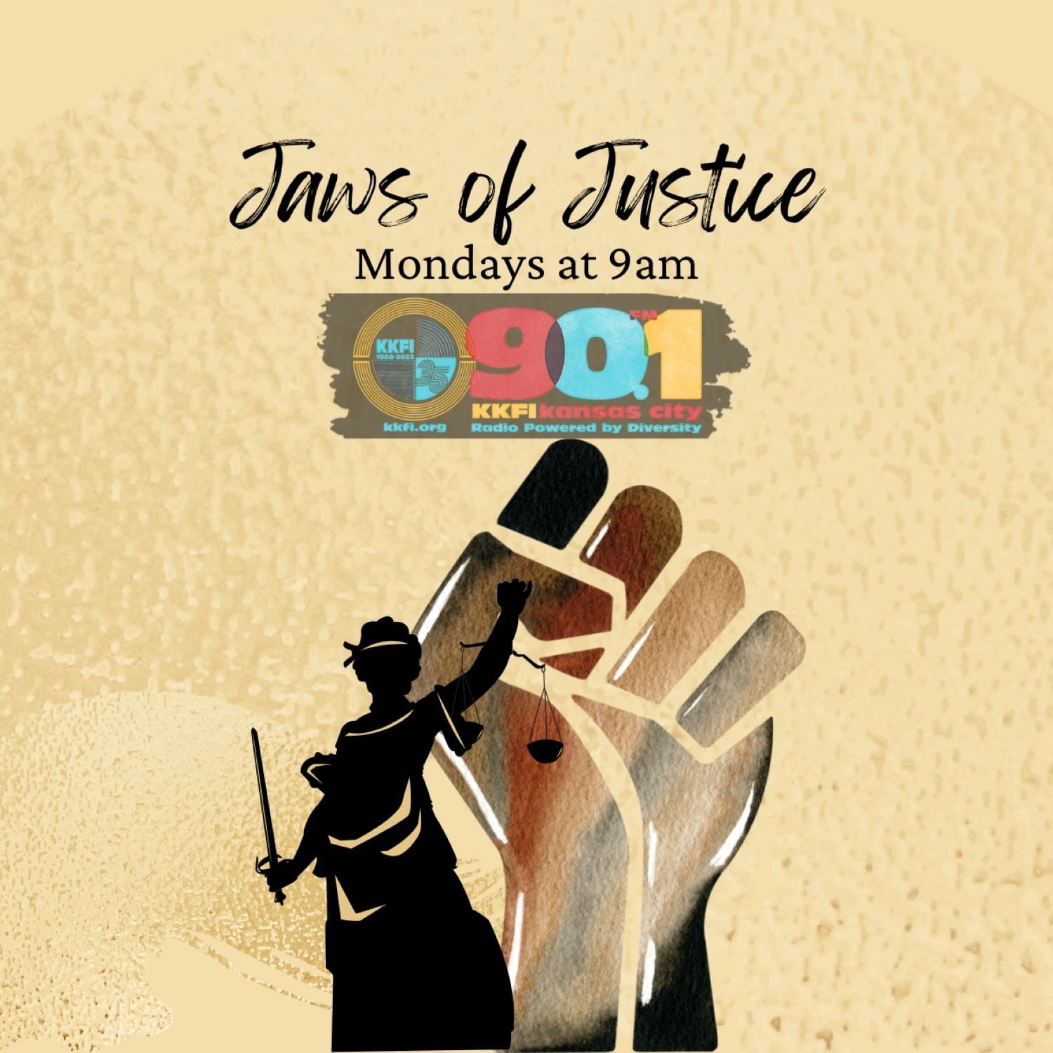 Jaws of Justice Radio podcast artwork