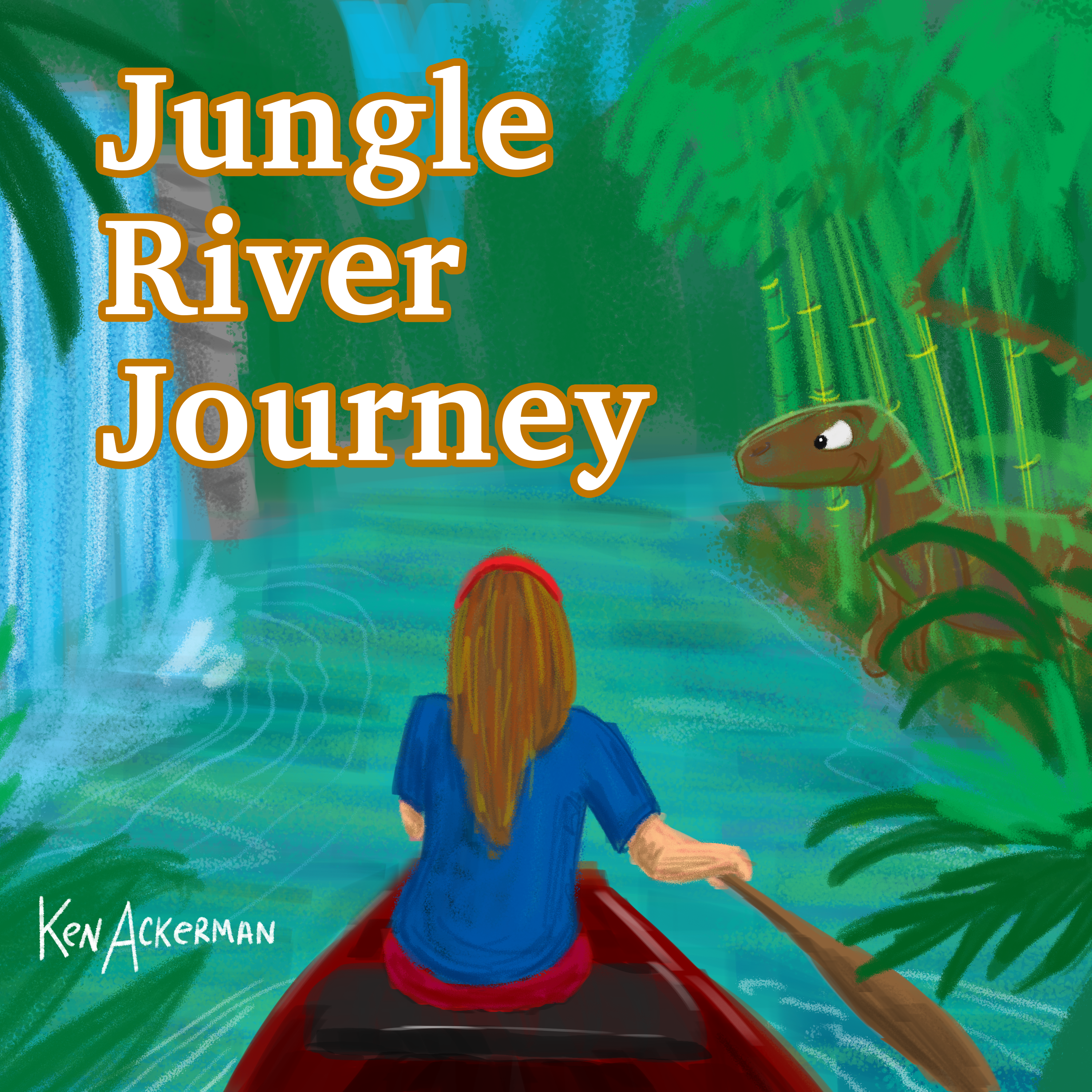 Jungle River Journey | Girl from the Themepark (from the Vault #666) artwork