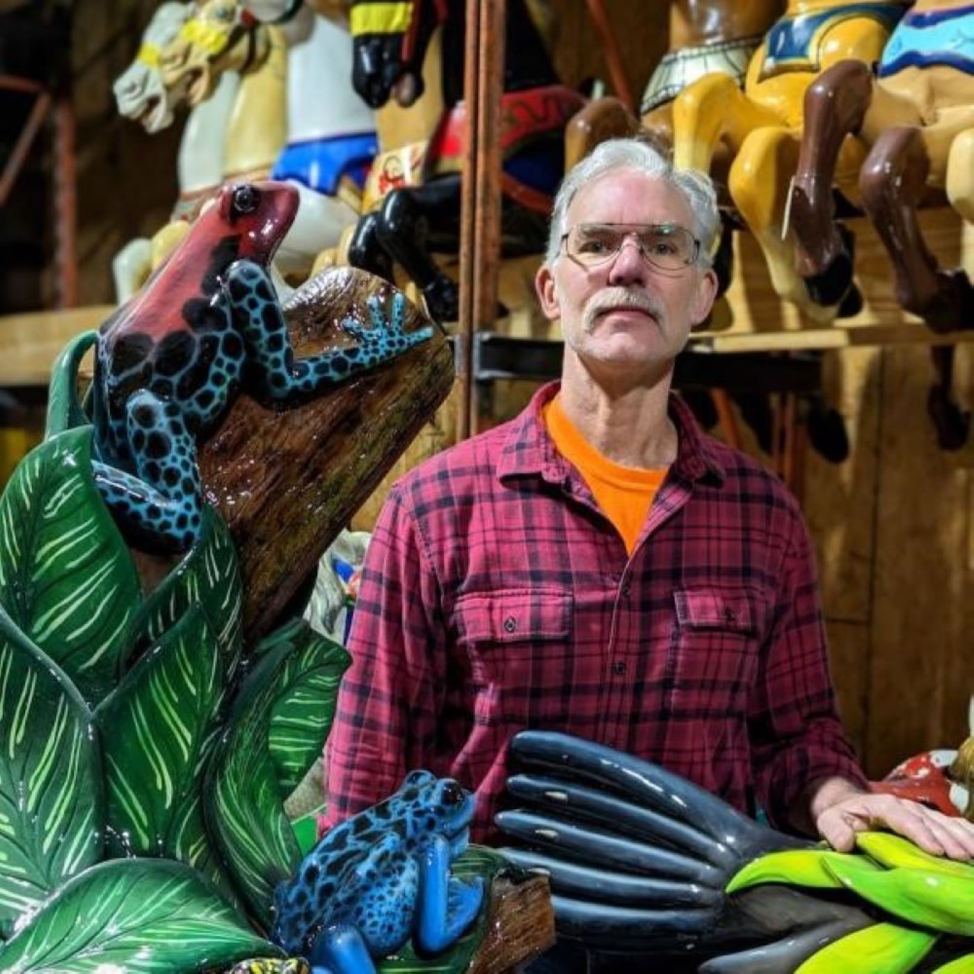 October 22, 2024 Meet Todd Goings, the 2024 National Heritage Fellow who keeps carousels spinning!