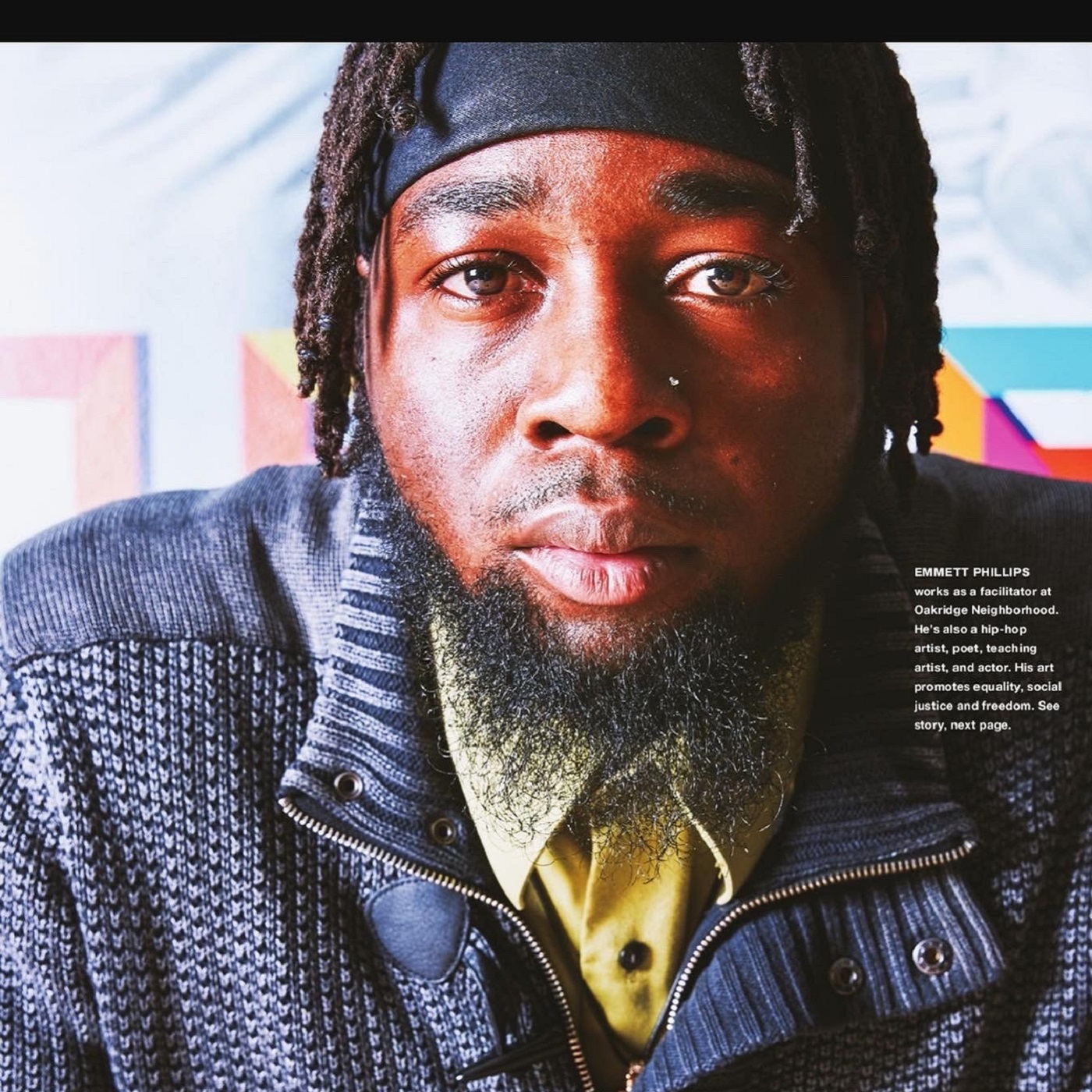 Back to School: Teaching artist Emmett Phillips creates dynamic arts education programming through hip-hop.
