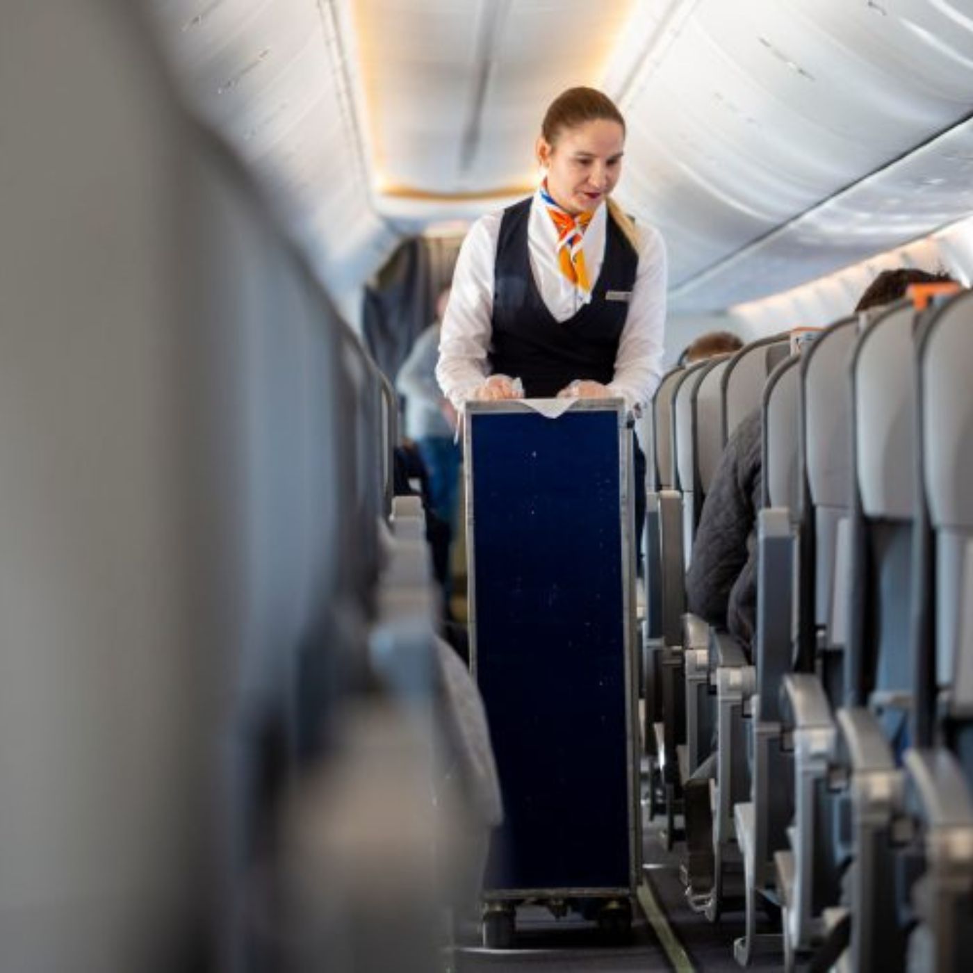 Flight attendants are barely scraping by