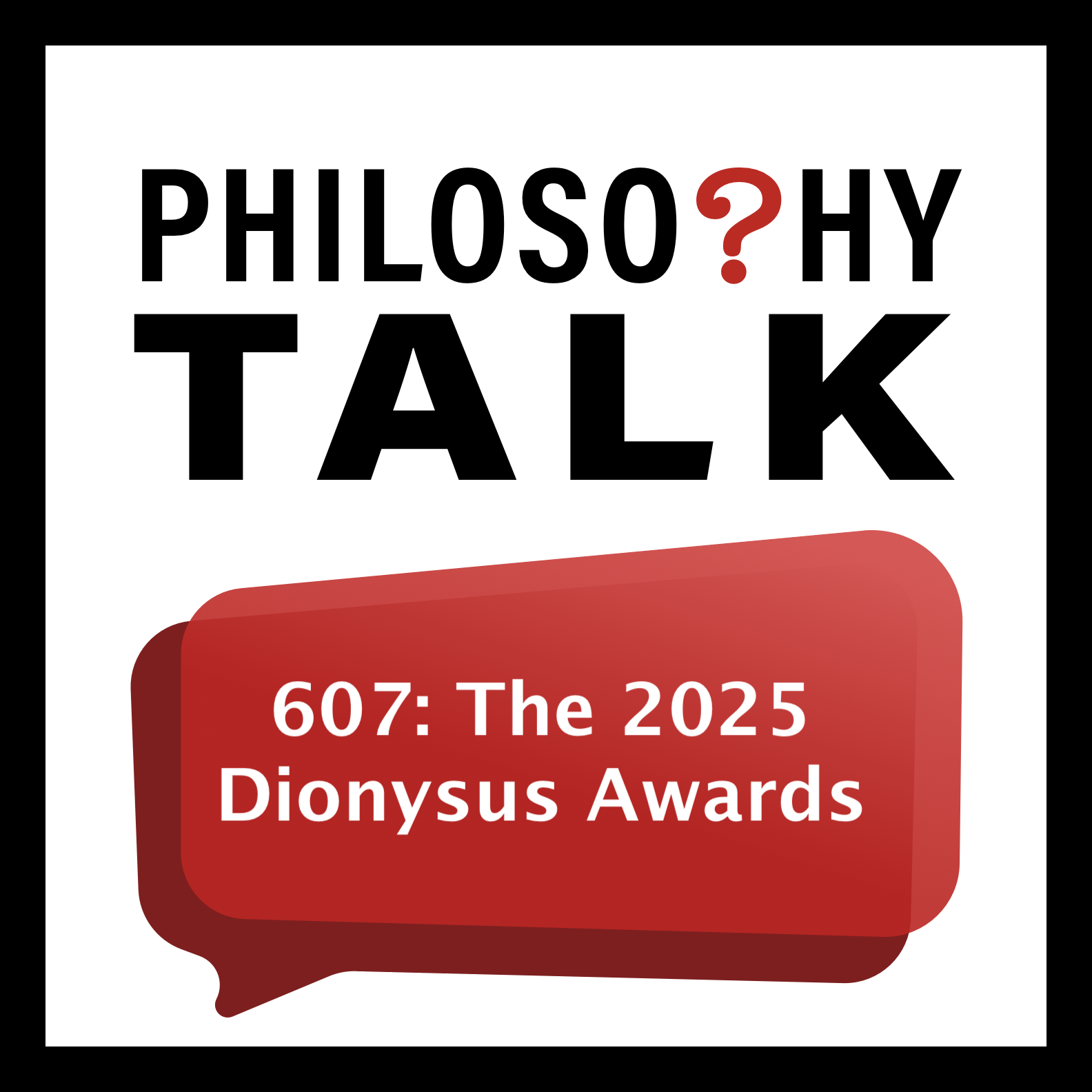 The 2025 Dionysus Awards artwork