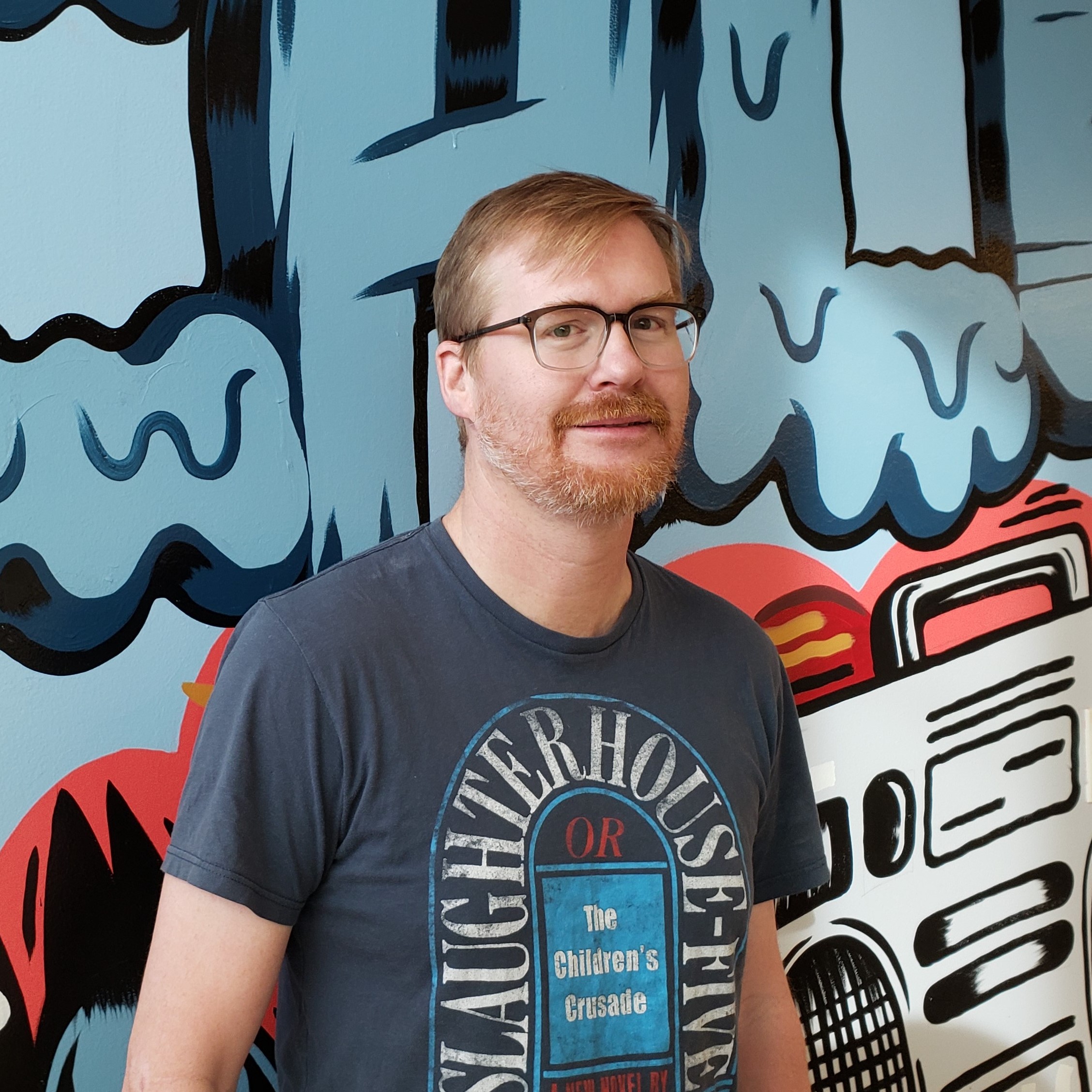 Kurt Braunohler talks about his recent TV appearances on shows like The Good
Place and Bob's Burgers episode artwork
