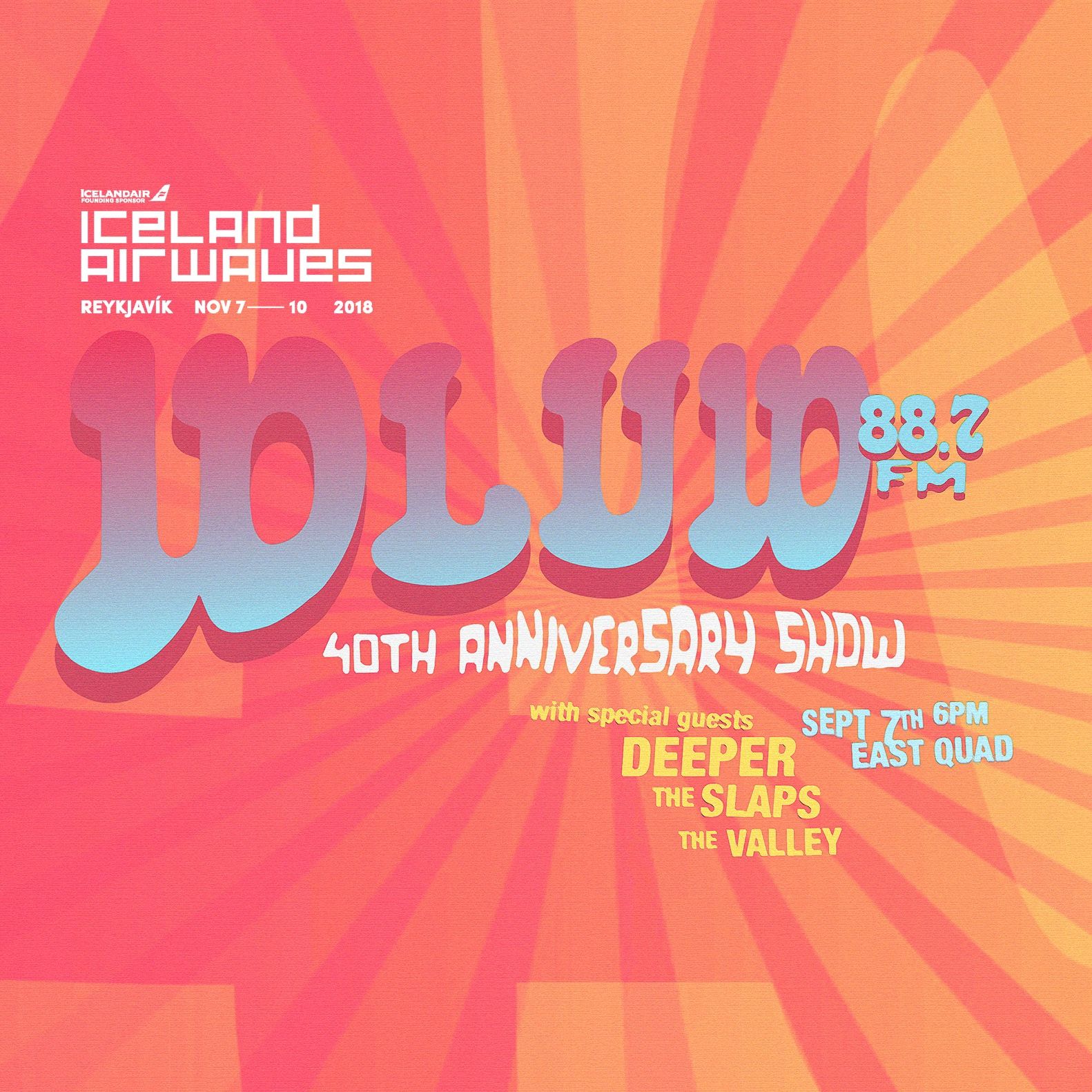 WLUW celebrates 40 years with a concert on Loyola campus on Sept. 7th episode artwork