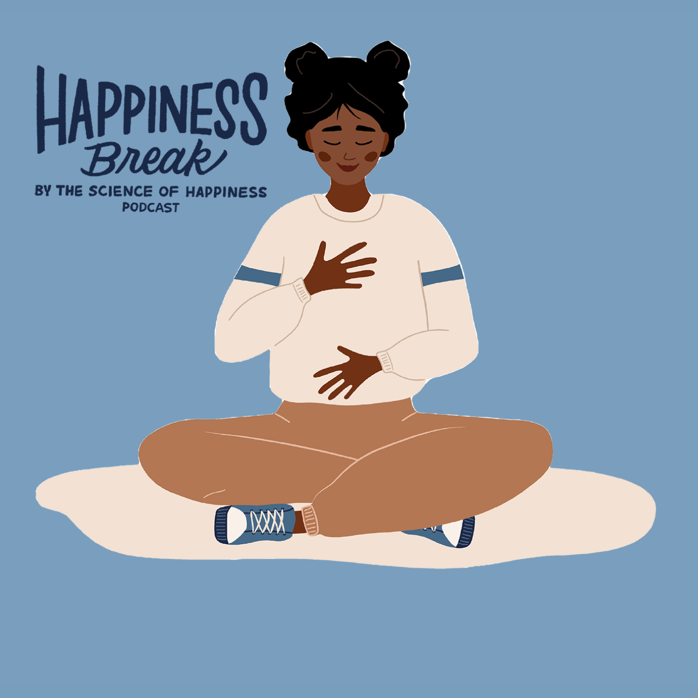 Happiness Break: The Healing Power of Your Own Touch, with Kristin Neff - podcast episode cover