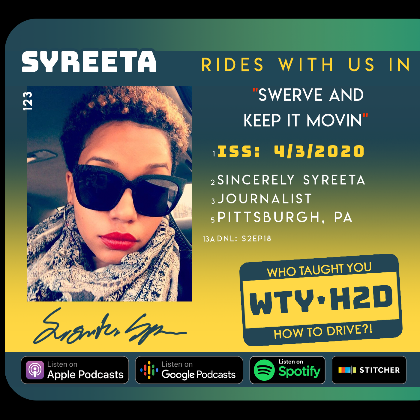 Swerve and Keep it Movin’