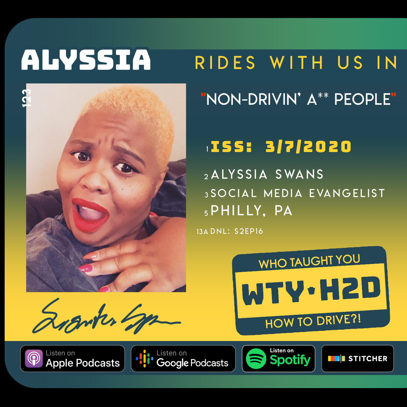 Non Drivin' A** People