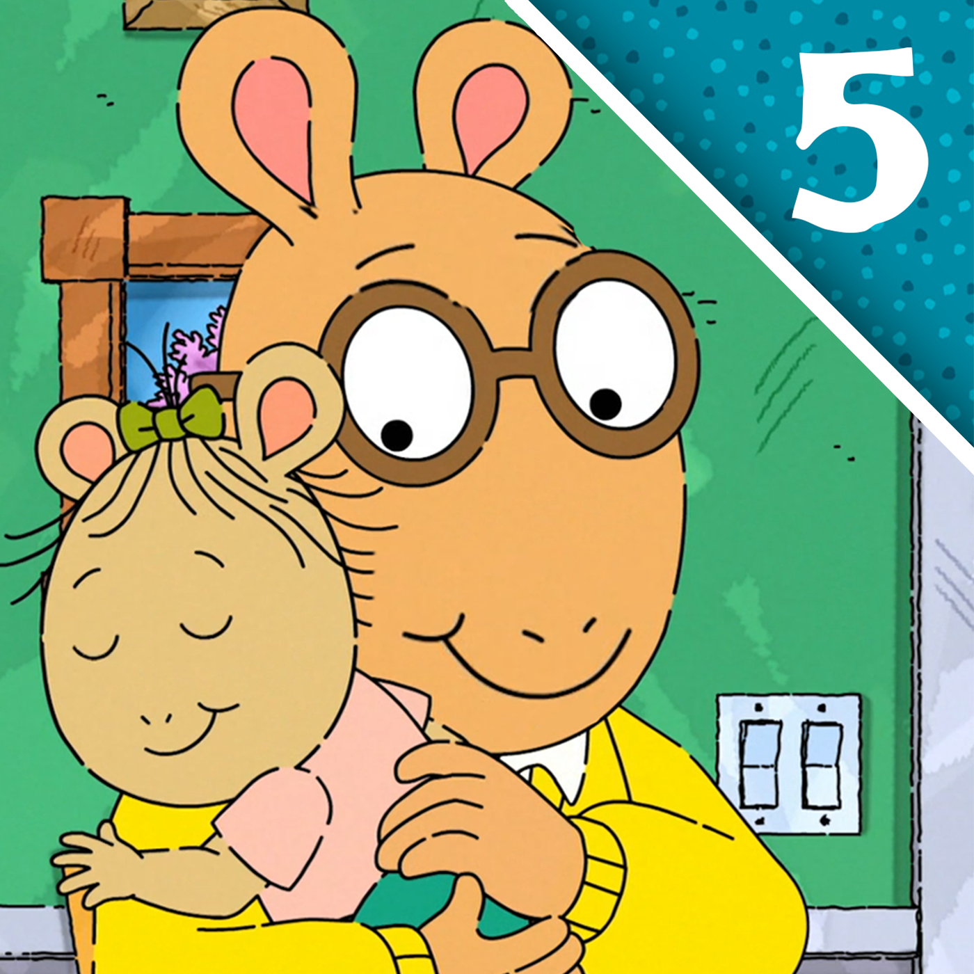 Podcast episode image for S1 E5 Arthur's New Baby