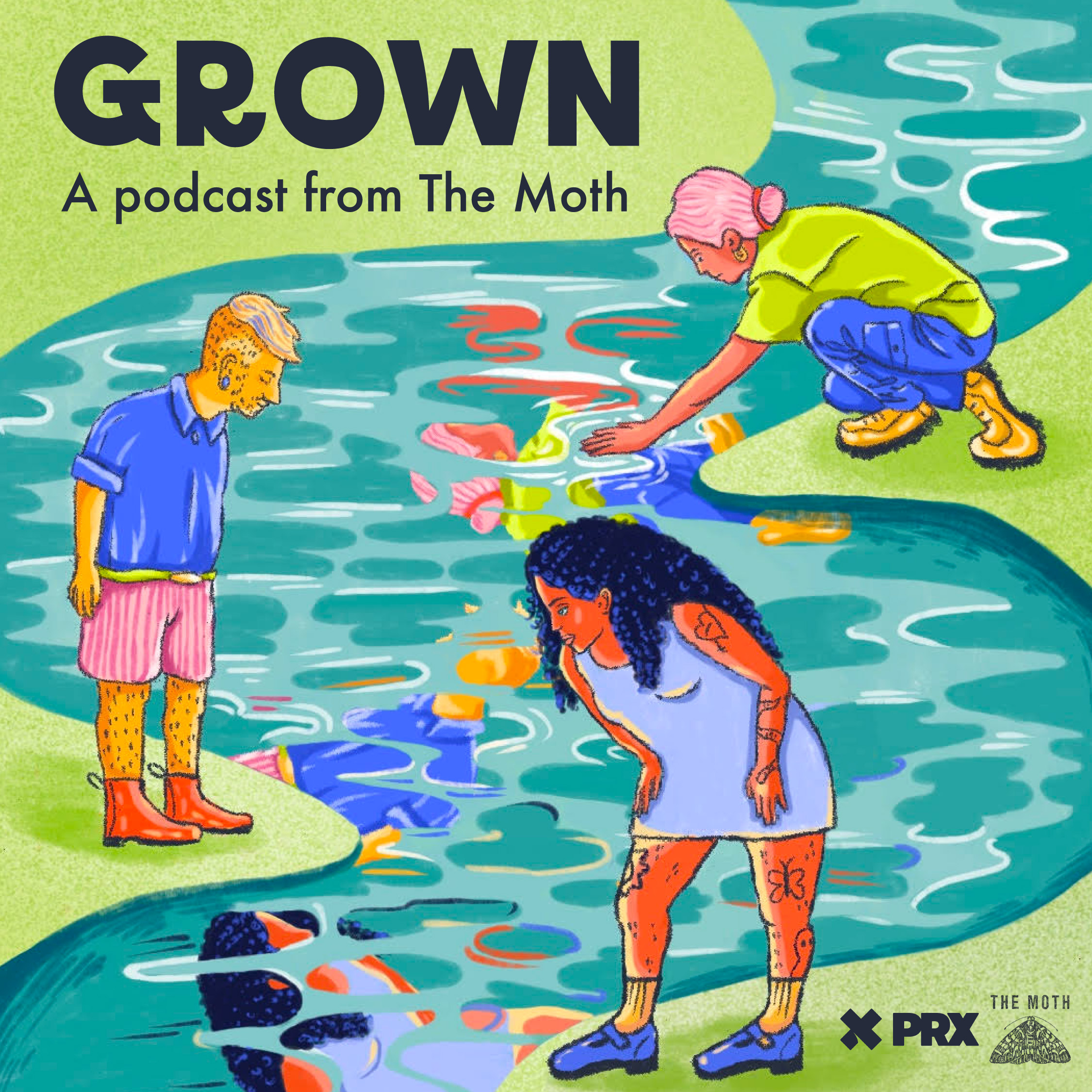 Grown, a podcast from The Moth podcast show image