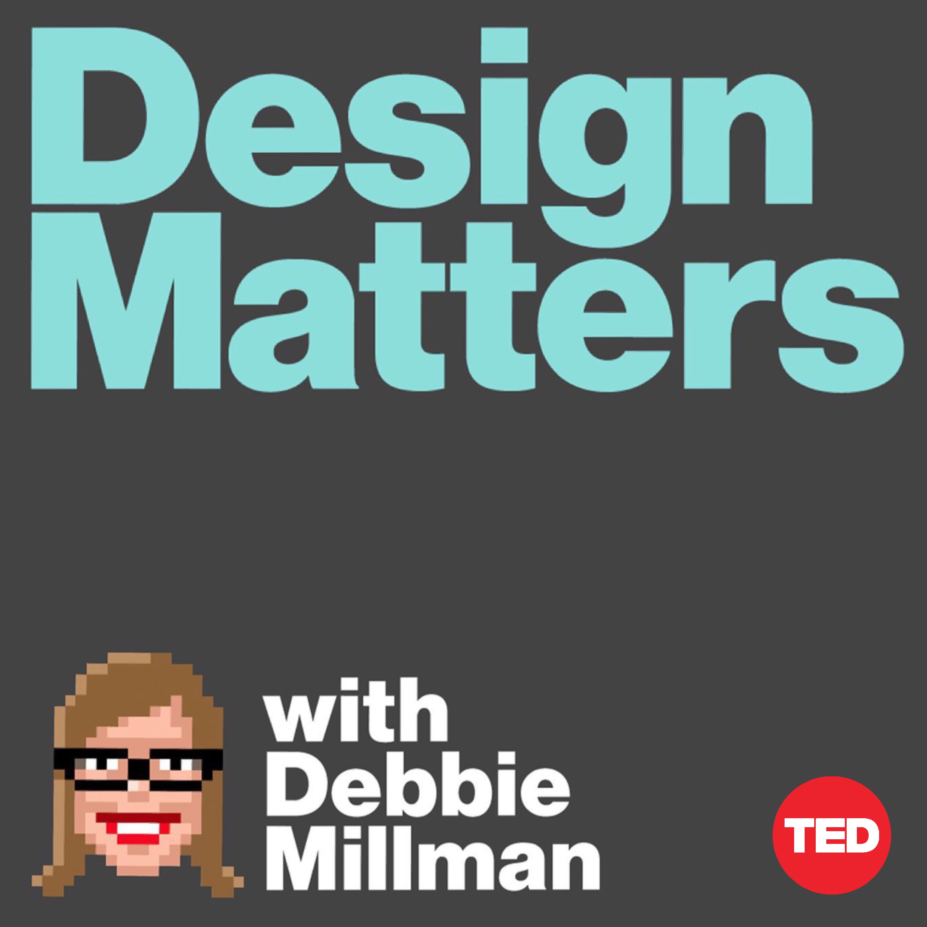 logo of podcast Design Matters with Debbie Millman