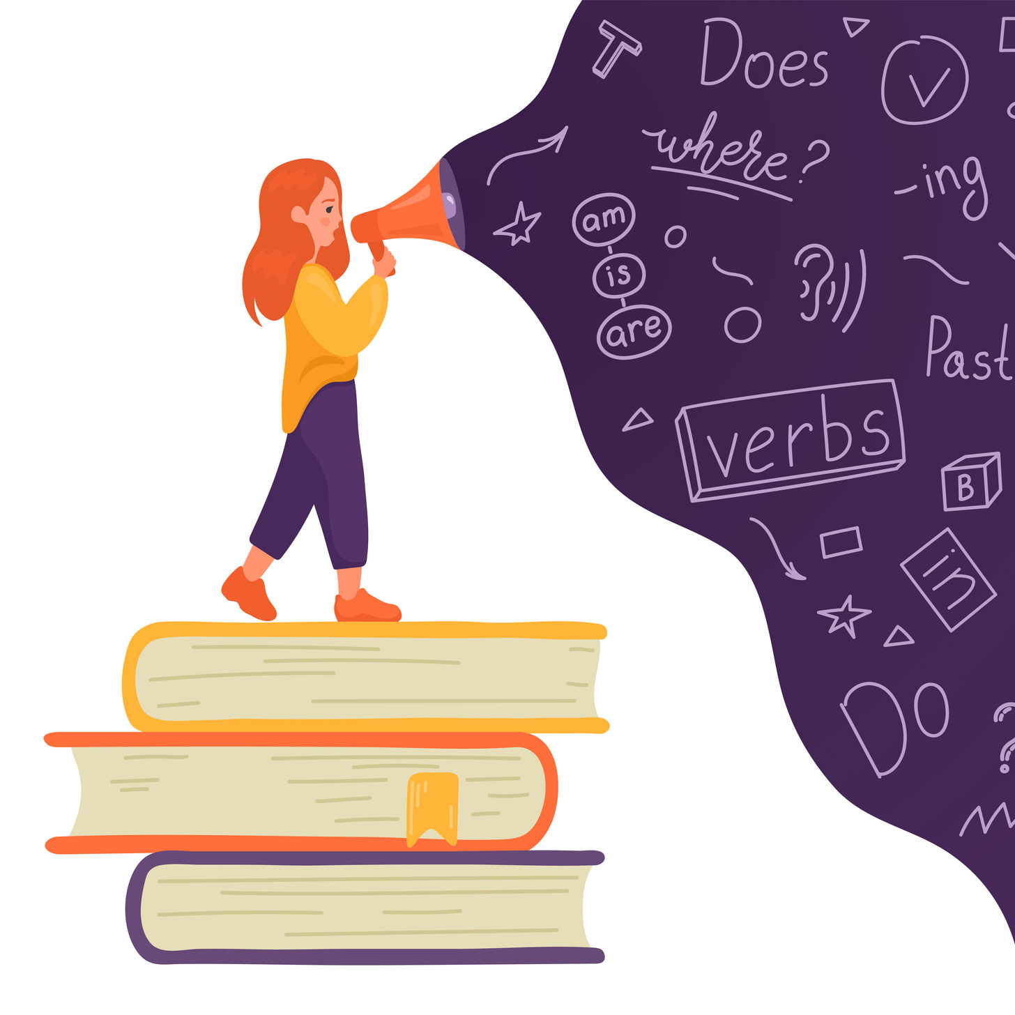 Who invented the English language?