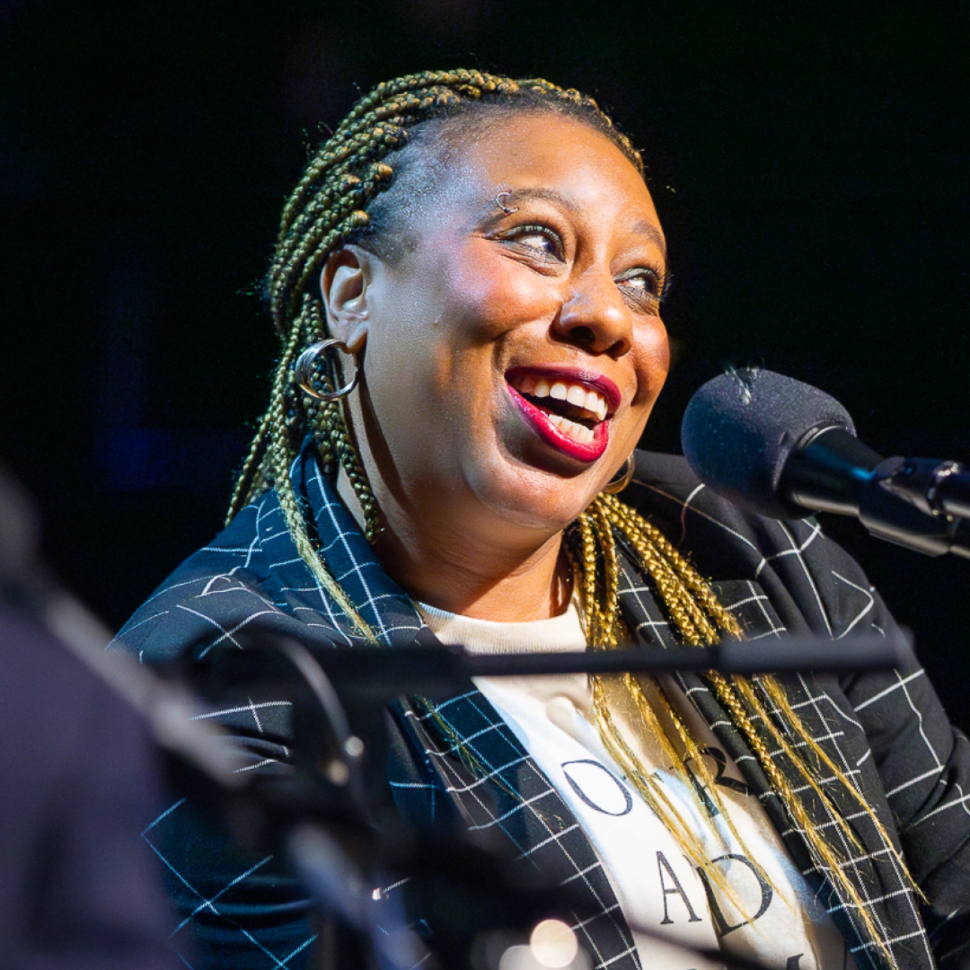 Morgan Parker, Georgia Cloepfil, and Rogê