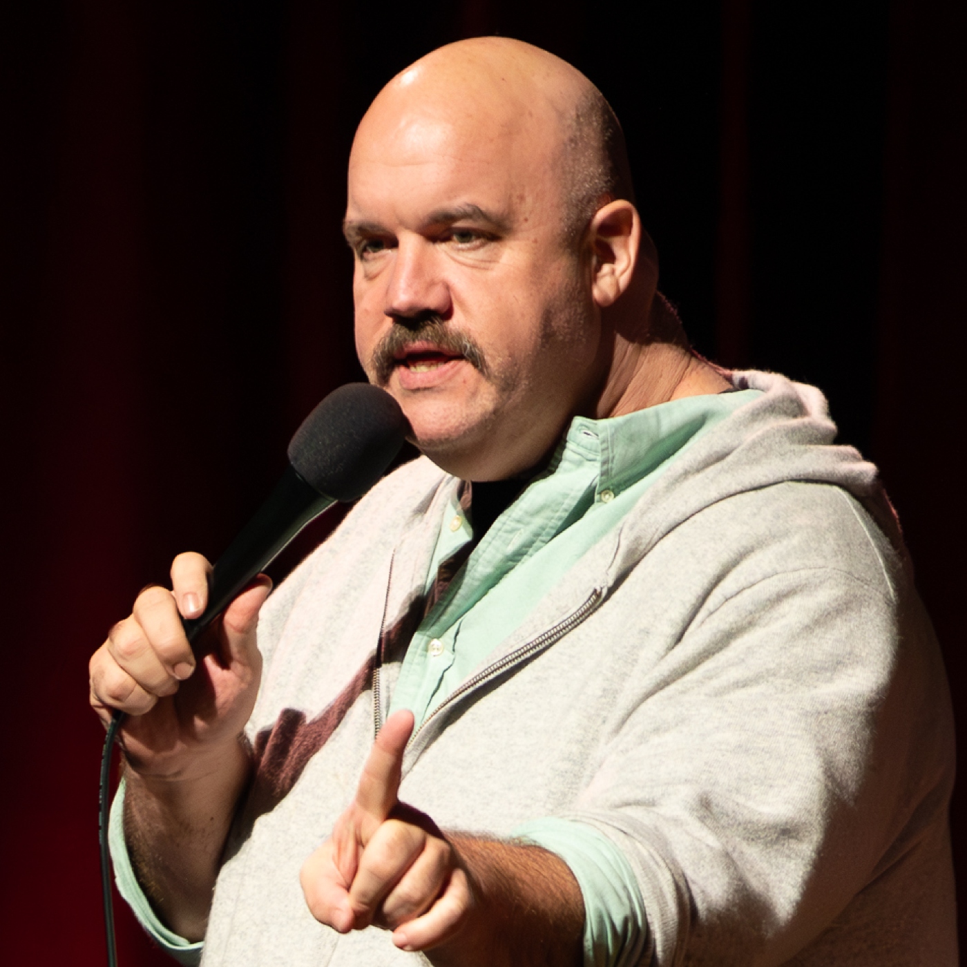 Guy Branum, Julian Brave NoiseCat, and Georgia Maq