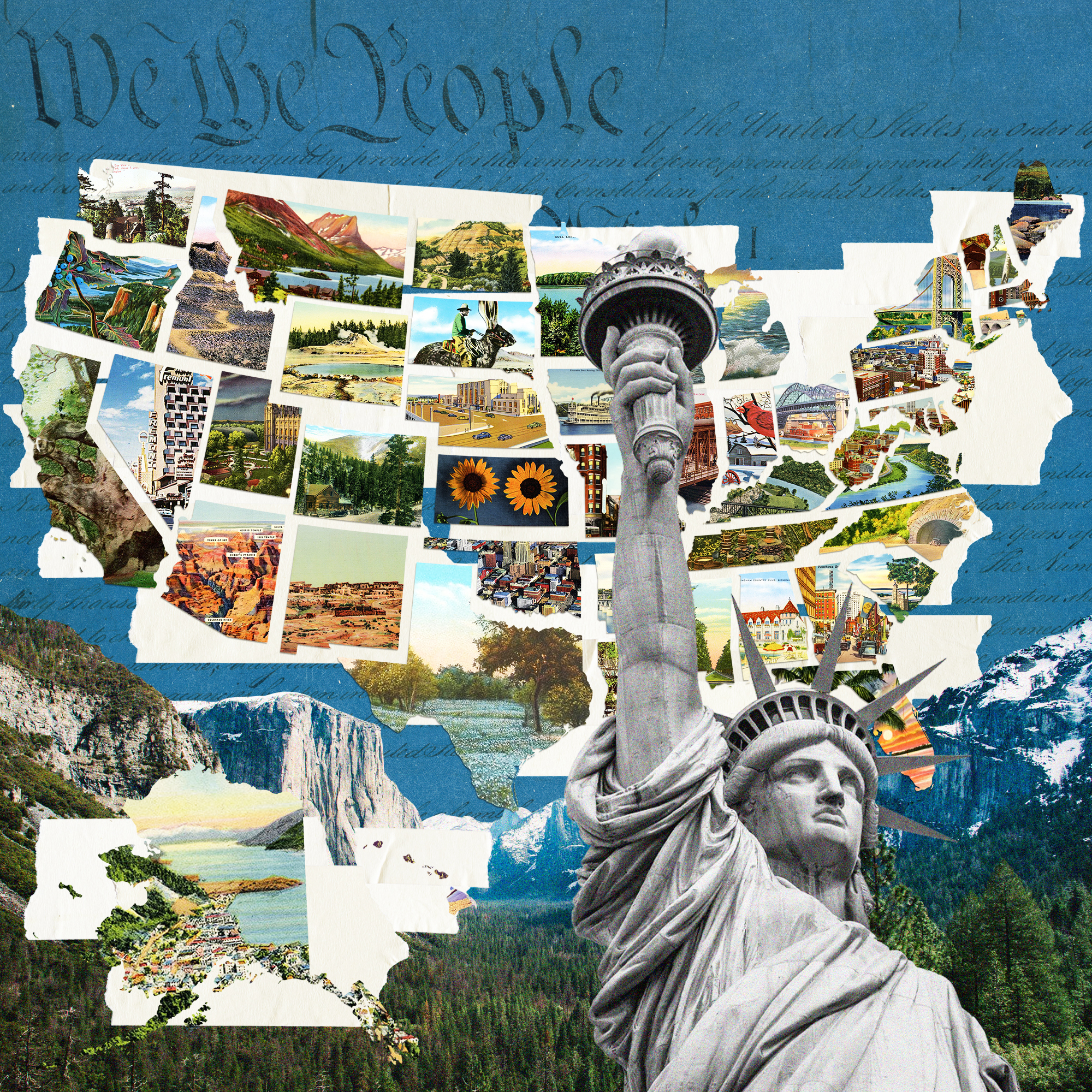 How to Fit 250 Years of American History and Culture Into One Map