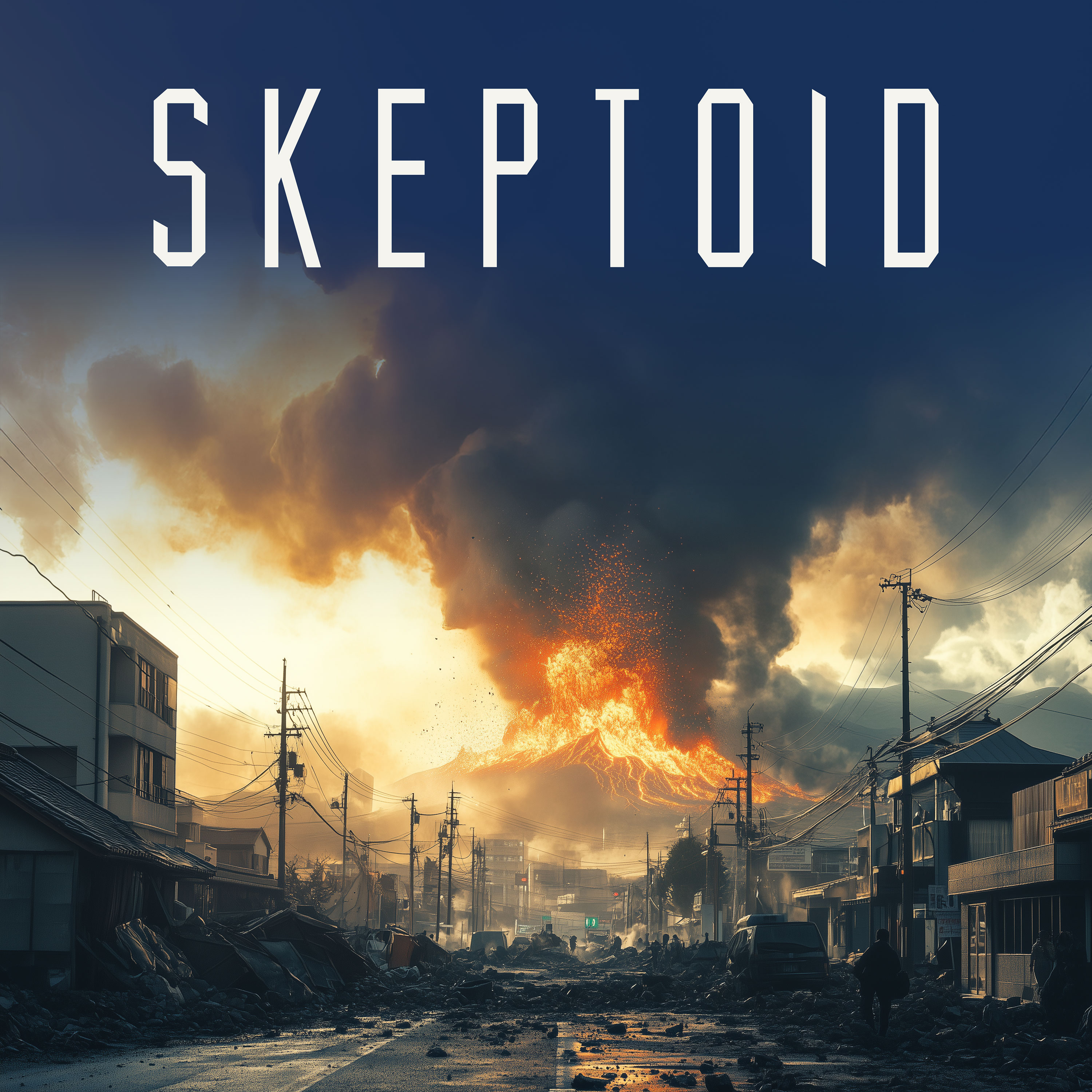 cover of episode Skeptoid #985: Supervolcanoes and Super Earthquakes