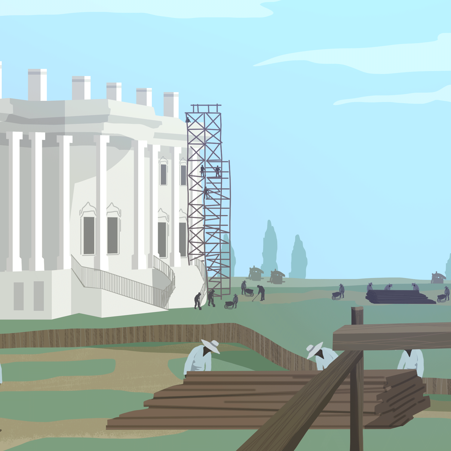 Who Built the White House?