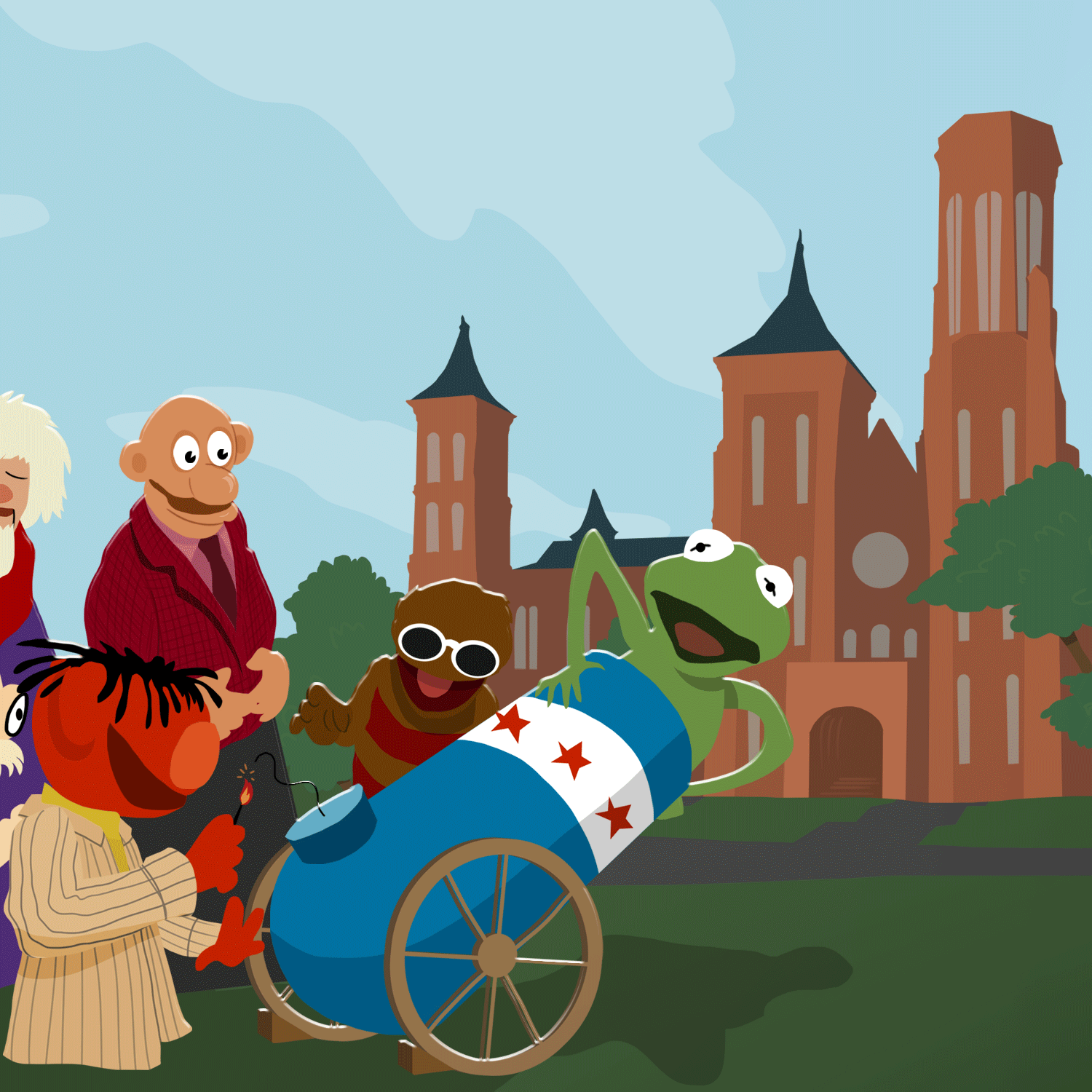 The ’Gentle Anarchy’ of the Muppets